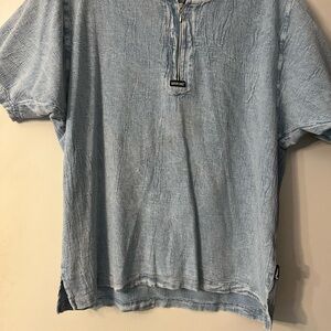 Source Unknown Light Blue Short Sleeve Tee